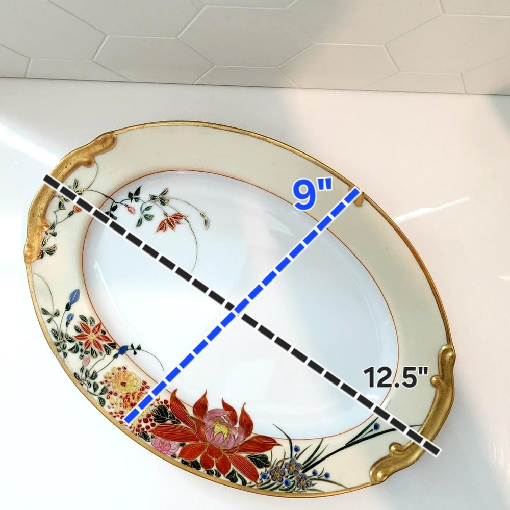 Chinoiserie decorative plate - Picture 5 of 6